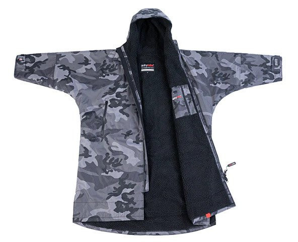 Dryrobe Advanced Long Sleeve Black Camo/Black