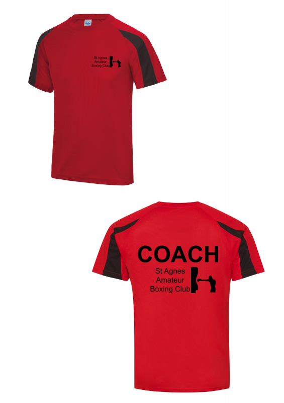 St. Agnes ABC Coach Tech Tee