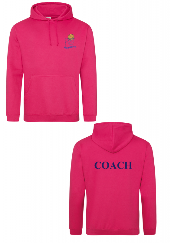 Bude Netball Coach Hoodie