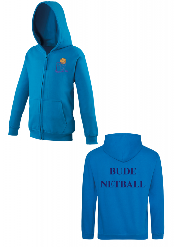 Bude Netball Club Junior Zoodie