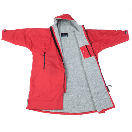 Dryrobe Advanced KIDS Red Grey