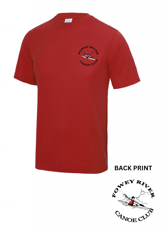 Fowey River CC Youth Tech Tee